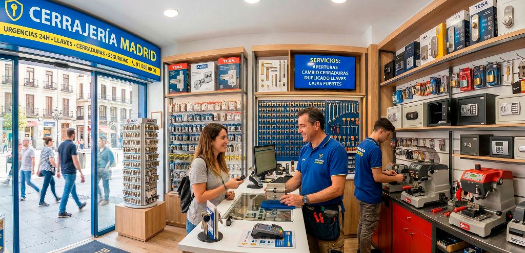 Servicio de Apertura de cierres metálicos en Rascafría