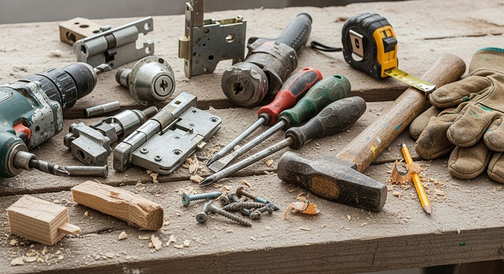 Cambio bombillo MUL-T-LOCK en Madarcos