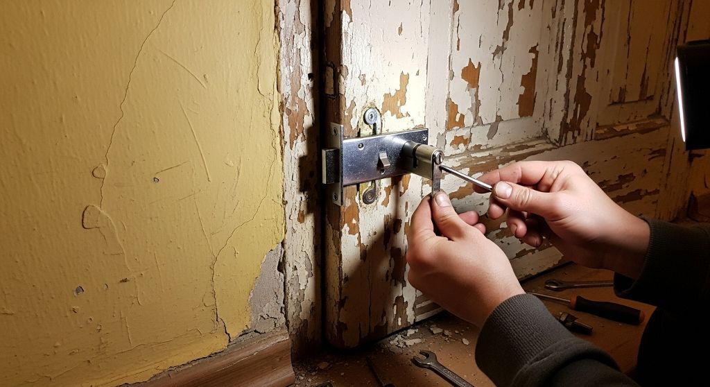 Instalación bombín KABA en Puebla De La Sierra