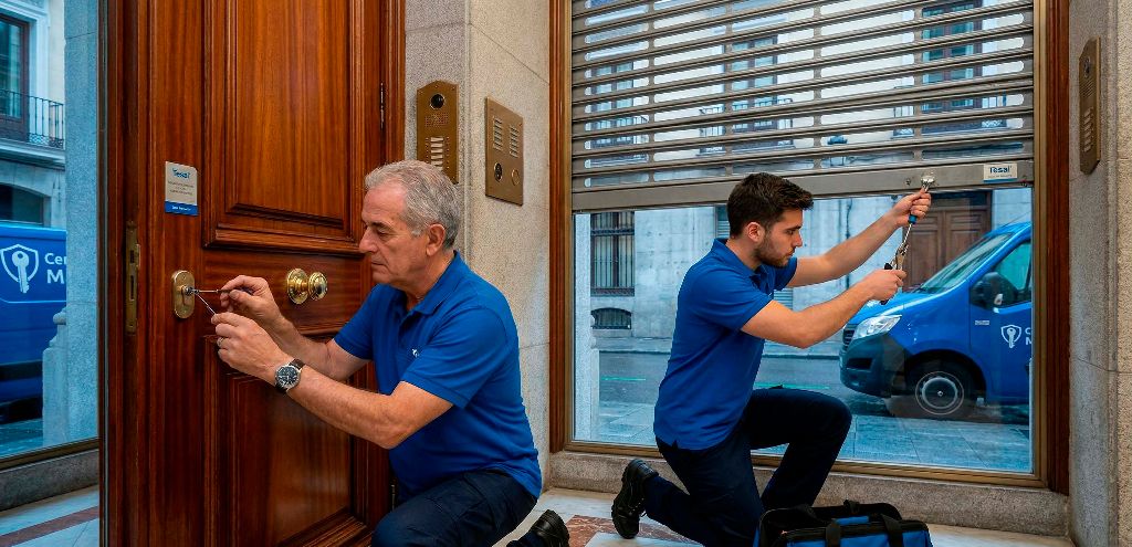 Reparación de puertas metálicas en Cenicientos